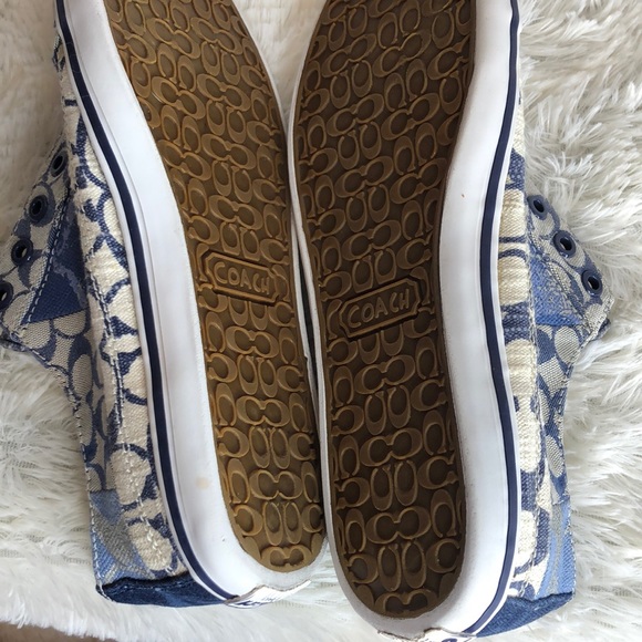 Coach slip on blue - Picture 5 of 5
